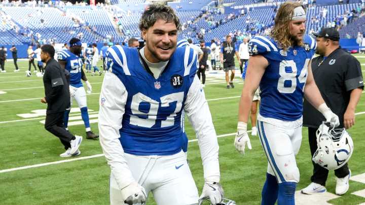Colts injury report: CB Charvarius Ward out, DE Laiatu Latu unknown