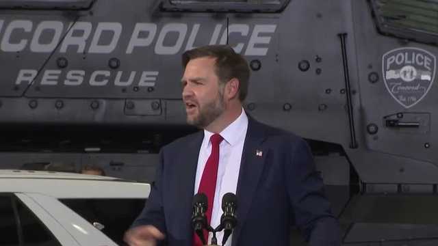 Vice President JD Vance addresses public safety in NC visit