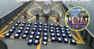 Narco pierde 371 mil mdp: Marina y Guardia nacional decomisan cargamento en altamar