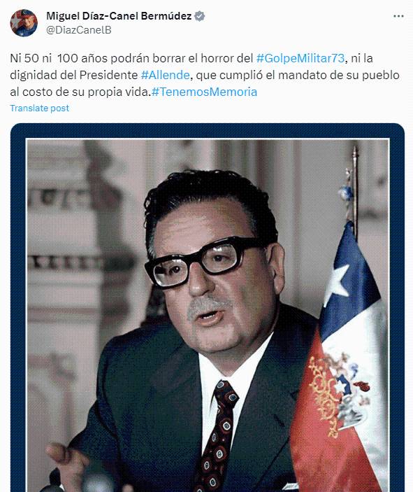 Tal día como hoy Golpe de Estado contra Salvador Allende
