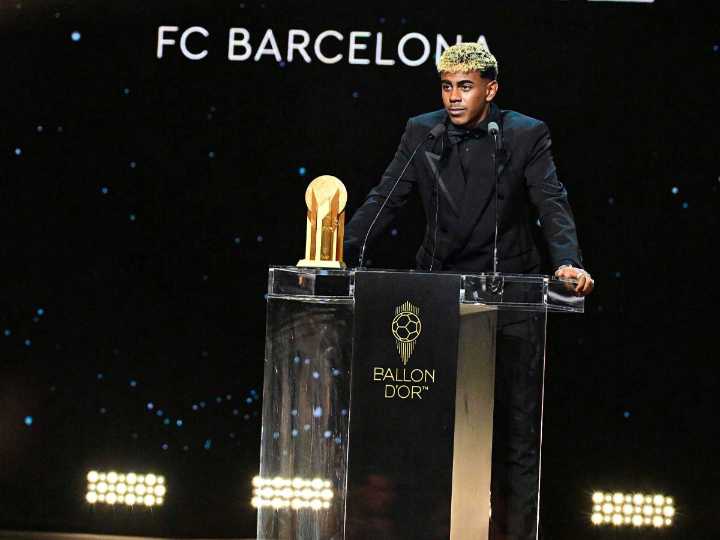 Ballon d’Or 2025: Lamine Yamal Takes Kopa Trophy