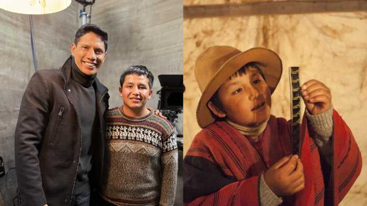 De niño actor de Willaq pirqa a la televisión con Luz de luna