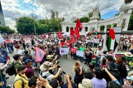Sindicatos mexicanos exigen al Gobierno romper relaciones con Israel por genocidio en Gaza