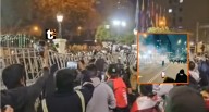 Bombas lacrimógenas y enfrentamientos en la tercera marcha de la ‘Generación Z’: Tras protestar frente al Congreso Un grupo de manifestantes intentaron derribar el cerco metálico y cordón policial hiz