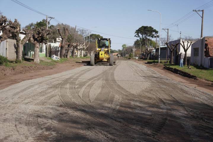 Realizaron mejores en calle 30 entre 201 y 202