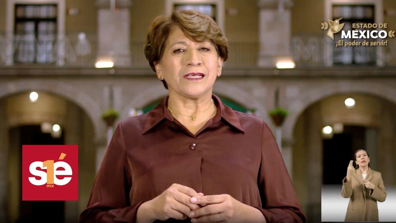 Delfina Gómez destaca reducción de pobreza y más empleos en spot previo a su Informe