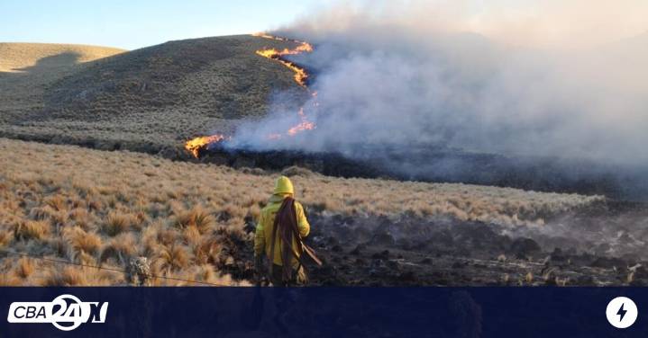 Riesgo extremo de incendios en Córdoba: la alerta rige hasta el sábado