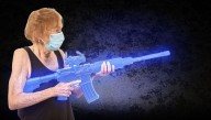 New AR-15 Glows Blue When Libs Are Near