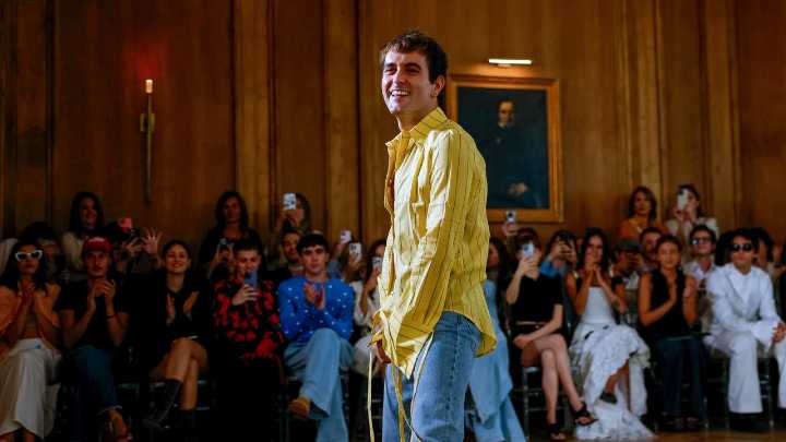 Palomo Spain regresa a la MBFWMadrid: "Viene de la mano de nuestra mudanza y era bonito presentar esta colección de transición aquí"