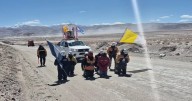 Las emotivas imágenes de los peregrinos que bajan de la Puna