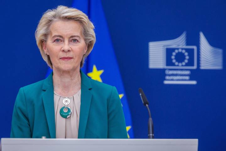 Represalia moscovita: presunto ataque de interferencia ruso dejó sin GPS al avión donde viajaba Ursula von der Leyen