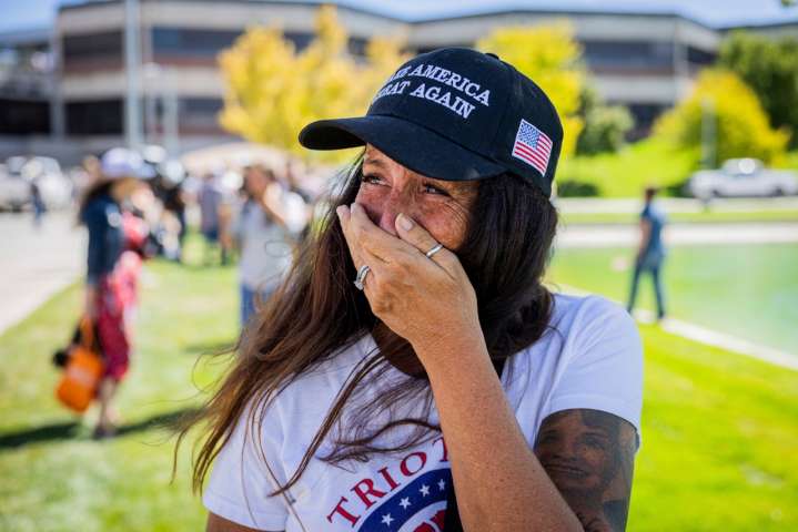 Charlie Kirk’s fatal shooting: Scenes from the chaotic aftermath in Utah