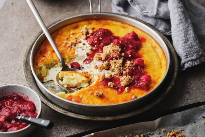 Rice pudding with rhubarb - SALIFE | InDaily, Inside South Australia