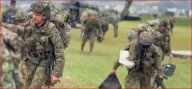 45 militares llegaron a Popayán tras ser liberados del secuestro en el Tambo, Cauca