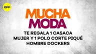 Mucha Moda te regala una casaca mujer y un polo corte piqué hombre Dockers