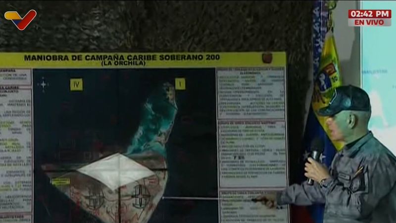 El Gobierno de Venezuela anunció que realizarán ejercicios militares en la isla de la Orchila