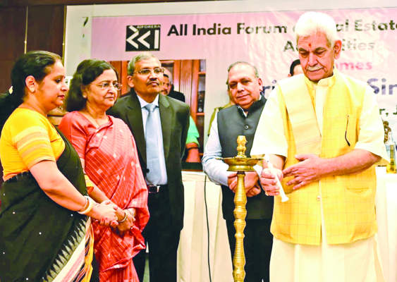 Whole of Govt approach needed for advancing Real Estate Sector: LG