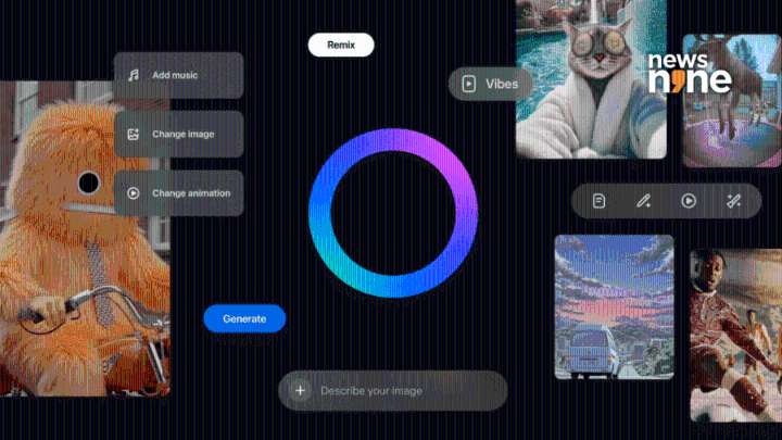 Meta launches Vibes: Create and remix AI videos in its new app feed