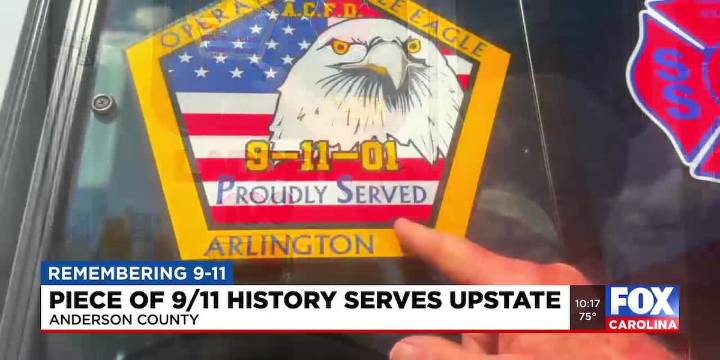 Piece of 9/11 history still saving lives in the Upstate
