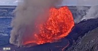 Watch: Lava shoots out of Hawaii's Kilauea volcano in latest eruption