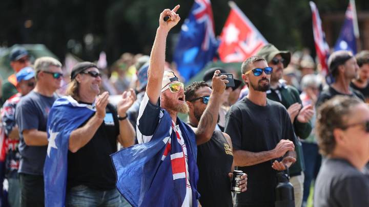 Charlie Kirk: Hundreds march in Perth to remember conservative influencer at ‘freedom movement’ rally