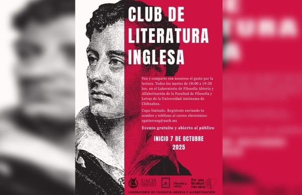 Invita la FFyL al 'Club de literatura inglesa'