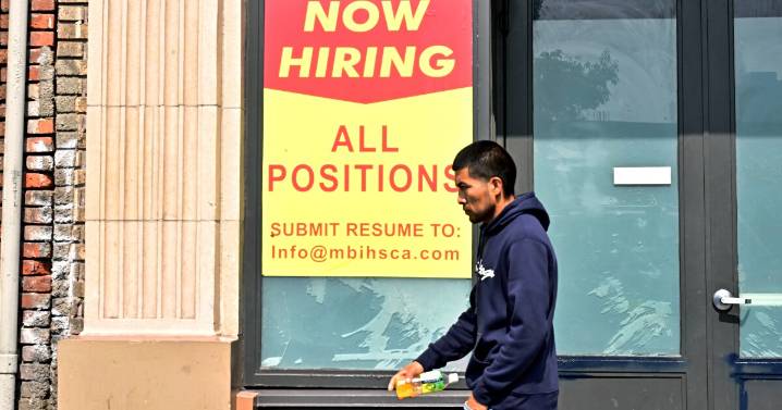 The U.S. added only 22,000 jobs last month, showing cracks in the labor market