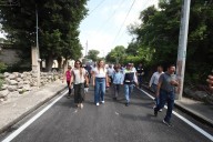 Entrega Ceci Patrón calles nuevas y arranca la construcción de más vialidades en San José Tzal
