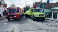 Hombre se intoxica por humo durante incendio en la colonia Obrera