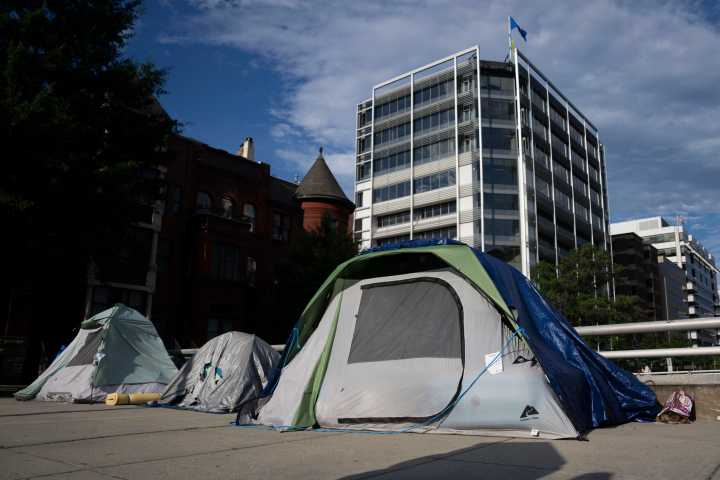 DC releases numbers of homeless residents amid federal law enforcement surge