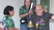 ‘You can always do it in life’: 9-year-old celebrates end of cancer journey