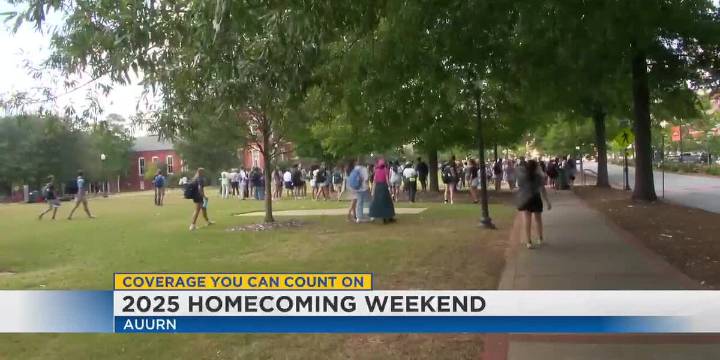 Alumni, fans rolling into Auburn for homecoming weekend