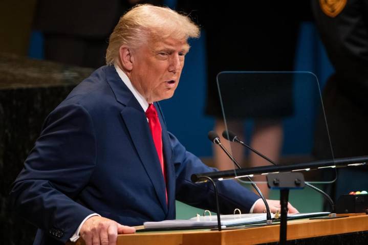Letters: Donald Trump’s hubris on display during UN speech