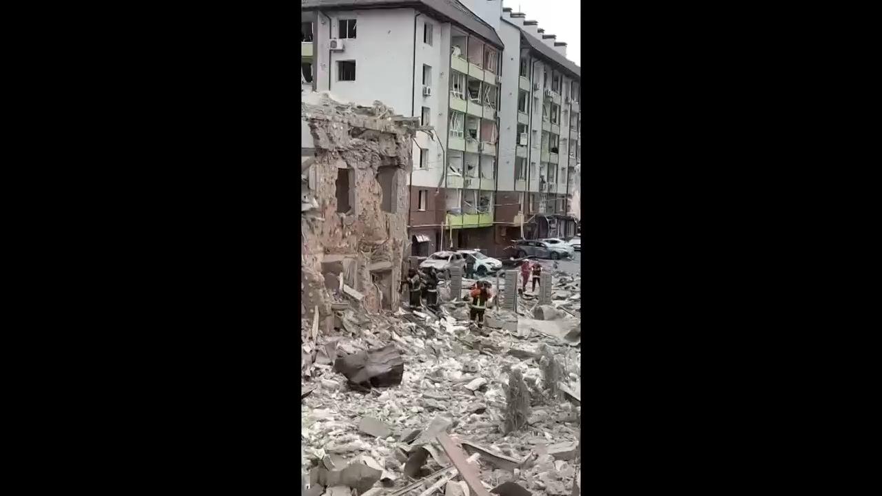 Ukrainian pastor thanks "God's protection" for surviving deadly Russian missile strike on Kyiv