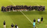 ‎La Vinotinto llegó al Monumental para reconocer el engramado
