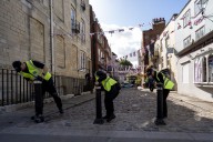Specialist police search Windsor ahead of Trump’s state visit