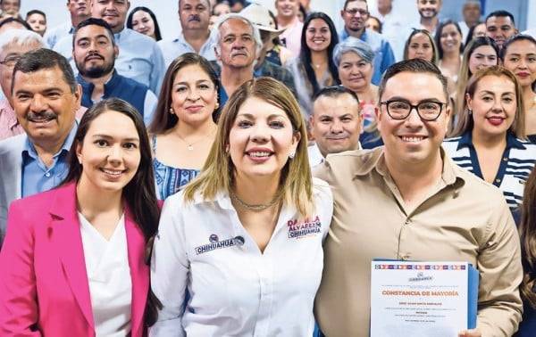 Entrega PAN constancias a dirigentes municipales electos