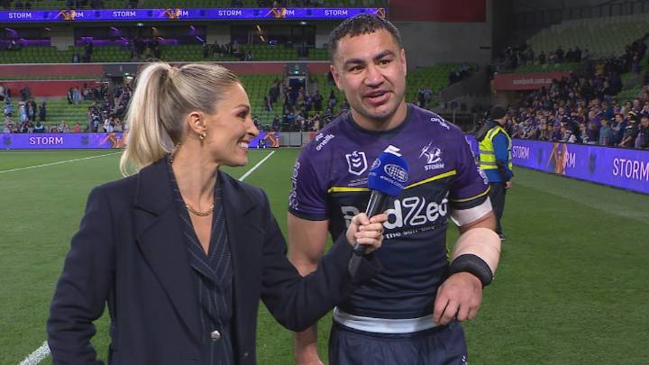 NRL news 2025: Jahrome Hughes speaks after return from broken arm, Melbourne Storm's preliminary final win; Craig Bellamy comments