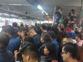 Miércoles lento en el Metro CDMX: Línea 8 ‘a reventar’