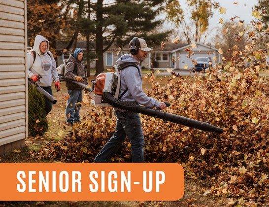 United Way signed up volunteers for next Rake a Difference event