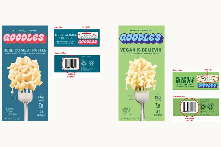 Goodles Mac & Cheese Recalled Due to Hidden Allergen Risk