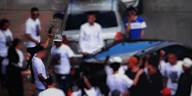 Funeral en el sur de Bogotá terminó en persecución policial: hombre disparó al aire y luego intentó escapar
