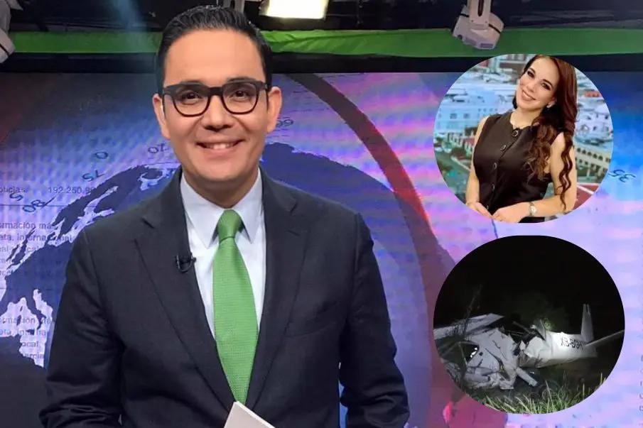 Exesposo de Débora Estrella informó el accidente de avioneta sin saber que ella viajaba a bordo