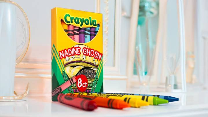 Jeweler Nadine Ghosn Is The First To Put Her Mark on Crayola’s Boxes