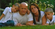 Dad's chilling text to wife before police find family murdered in their beds