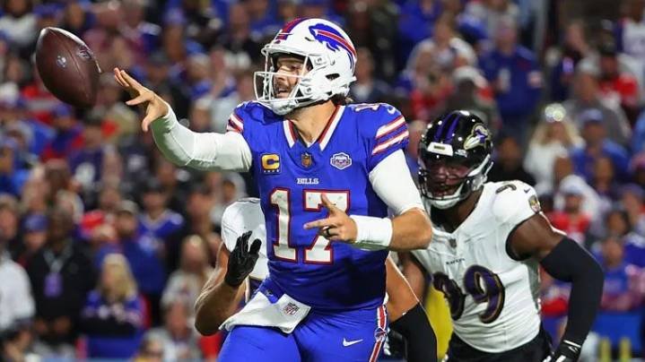Josh Allen rallies Bills for 16 points in last 4 minutes to stun Ravens 41