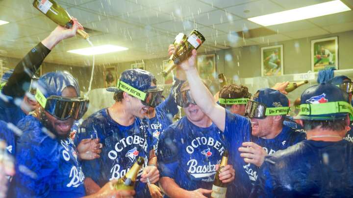 Blue Jays are first AL team to clinch playoff spot; best record in league, East title still in play