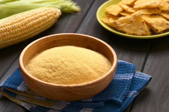 Make corn pancakes side dish of season