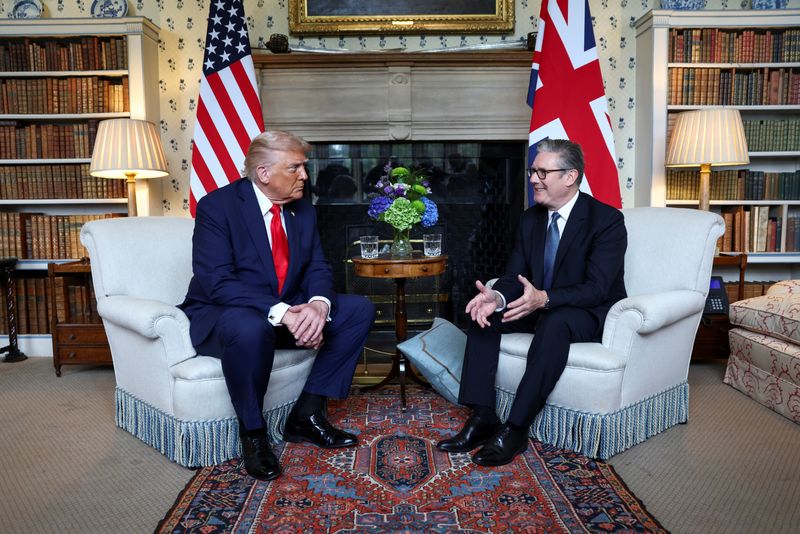 Starmer, Trump to discuss foreign affairs, investment after pomp