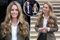 Kate Middleton shows off new blonde hair in joint public outing with Prince William
